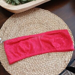 NWT FREE PEOPLE Raspberry Bandeau Bra